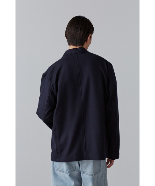 YLEVE(イレーヴ)の「YLEVE / WOOL FLANNEL JK(テーラードジャケット・メンズ・ネイビー/グレー・3/4)」の17枚目の写真