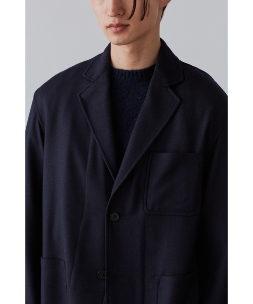 YLEVE(イレーヴ)の「YLEVE / WOOL FLANNEL JK(テーラードジャケット・メンズ・ネイビー/グレー・3/4)」の18枚目の写真
