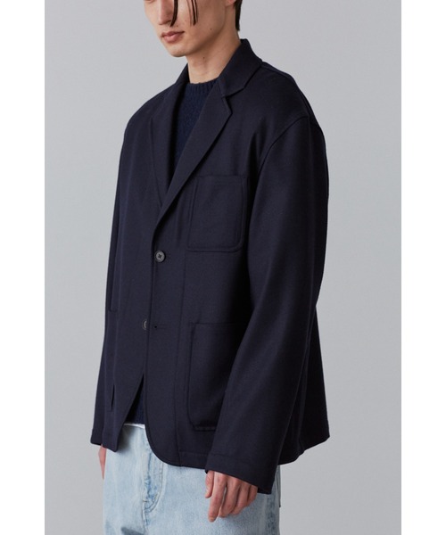 YLEVE(イレーヴ)の「YLEVE / WOOL FLANNEL JK(テーラードジャケット・メンズ・ネイビー/グレー・3/4)」の19枚目の写真