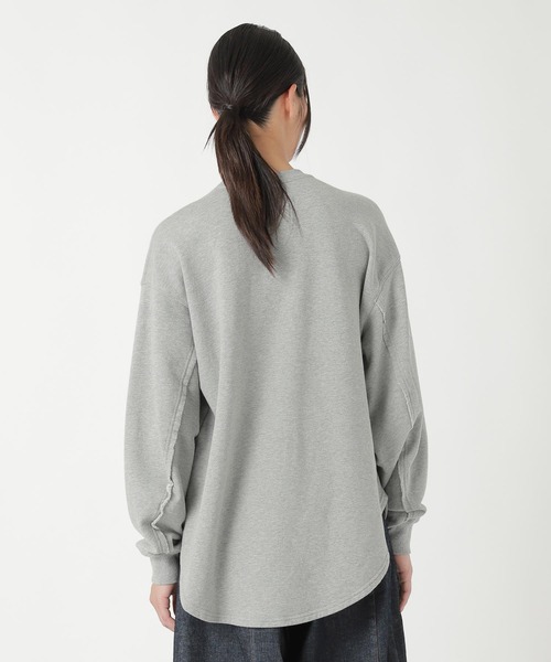ZUCCa(ズッカ)の「COTTON SWEATSHIRT / スウェット(スウェット・レディース・グレー・M size)」の3枚目の写真