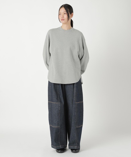 ZUCCa(ズッカ)の「COTTON SWEATSHIRT / スウェット(スウェット・レディース・グレー・M size)」の4枚目の写真