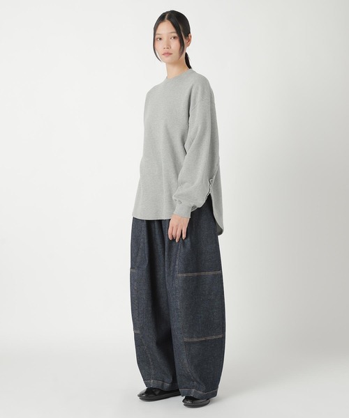 ZUCCa(ズッカ)の「COTTON SWEATSHIRT / スウェット(スウェット・レディース・グレー・M size)」の6枚目の写真