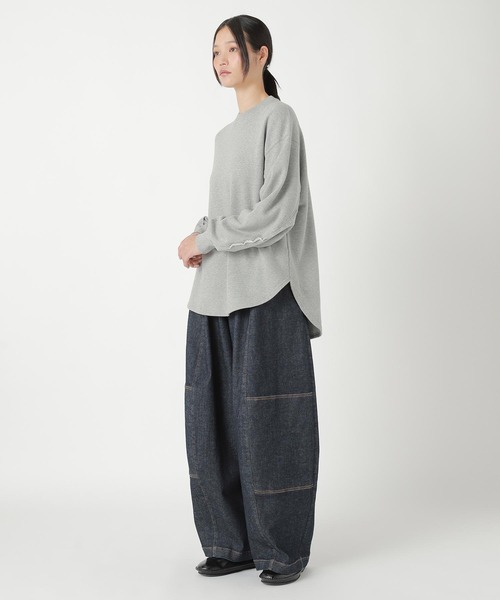 ZUCCa(ズッカ)の「COTTON SWEATSHIRT / スウェット(スウェット・レディース・グレー・M size)」の7枚目の写真