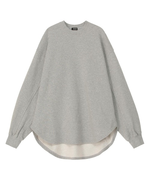 ZUCCa(ズッカ)の「COTTON SWEATSHIRT / スウェット(スウェット・レディース・グレー・M size)」の9枚目の写真