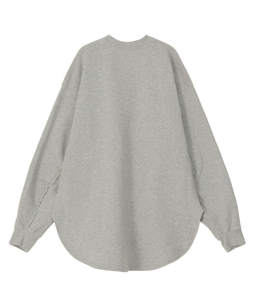 ZUCCa(ズッカ)の「COTTON SWEATSHIRT / スウェット(スウェット・レディース・グレー・M size)」の10枚目の写真