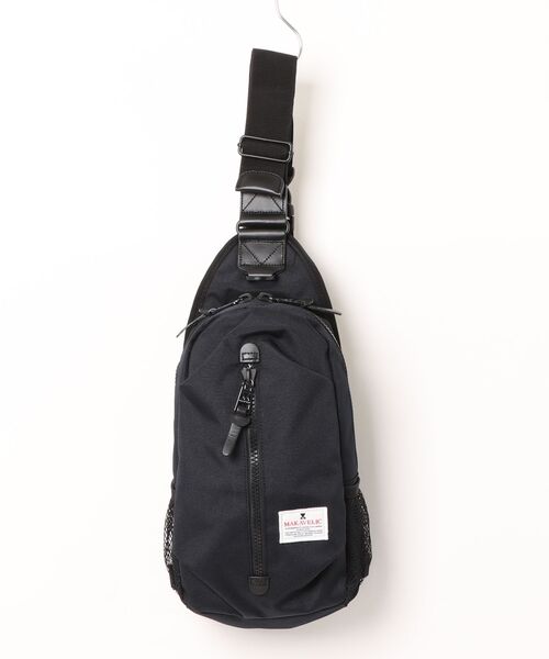 MAKAVELIC(マキャベリック)の「【62】【MAKAVELIC】【TRUCKS COCOON BODYBAG】(ボディバッグ/ウエストポーチ・メンズ・ダークネイビー・FREE)」の1枚目の写真
