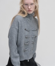 Carmelo（カーメロ）の「Napoleon zip knit / ナポレオンニット（ニット/セーター）」