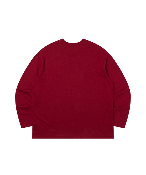 AMOU(アモウ)の「Molly Shell Long Sleeve RED(Tシャツ/カットソー・レディース・その他・1/2)」の3枚目の写真