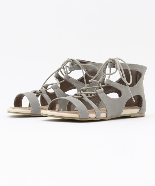 LBC(エルビーシー)の「ギリーサンダル(サンダル・レディース・ブラック/ベージュ/グレー・MEDIUM/LARGE)」の3枚目の写真