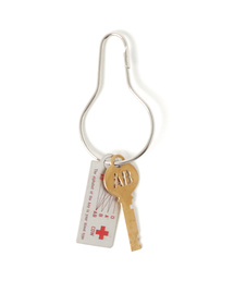 HIGHTIDE（ハイタイド）の「CANDY DESIGN & WORKS キャンディデザイン&ワークス Blood Type Key Plate ブラッドタイプキープレート カラビナ キーリング チャーム（チャーム）」