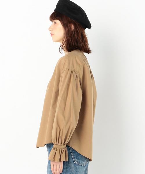 Another Edition(アナザーエディション)の「2WAYリボンブラウス/AEBFC 2WAY RIBBON BLUS(シャツ/ブラウス・レディース・ベージュ/ワインレッド・FREE)」の5枚目の写真