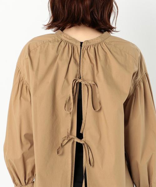 Another Edition(アナザーエディション)の「2WAYリボンブラウス/AEBFC 2WAY RIBBON BLUS(シャツ/ブラウス・レディース・ベージュ/ワインレッド・FREE)」の8枚目の写真