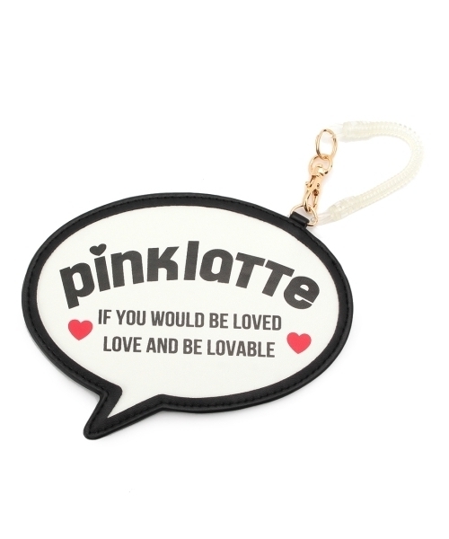 Pink Latte ピンクラテ の ふきだしパスケース パスケース Wear