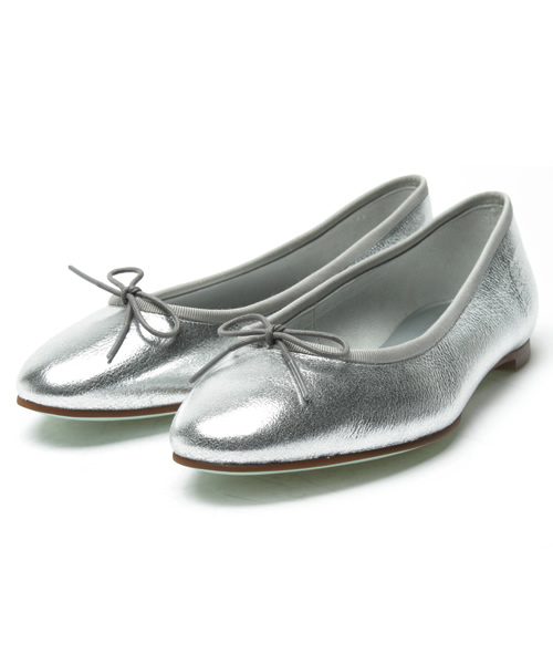 ODETTE E ODILE(オデットエオディール)の「O Ballerina CT10(バレエシューズ・レディース・ゴールド/シルバー・22cm/22.5cm/23cm/23.5cm/24cm/24.5cm/25cm)」の1枚目の写真