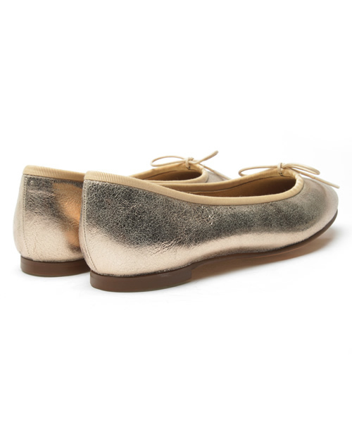 ODETTE E ODILE(オデットエオディール)の「O Ballerina CT10(バレエシューズ・レディース・ゴールド/シルバー・22cm/22.5cm/23cm/23.5cm/24cm/24.5cm/25cm)」の5枚目の写真