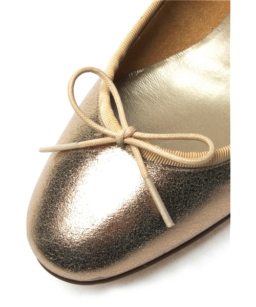 ODETTE E ODILE(オデットエオディール)の「O Ballerina CT10(バレエシューズ・レディース・ゴールド/シルバー・22cm/22.5cm/23cm/23.5cm/24cm/24.5cm/25cm)」の7枚目の写真
