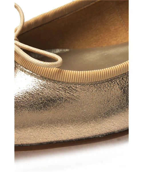 ODETTE E ODILE(オデットエオディール)の「O Ballerina CT10(バレエシューズ・レディース・ゴールド/シルバー・22cm/22.5cm/23cm/23.5cm/24cm/24.5cm/25cm)」の9枚目の写真