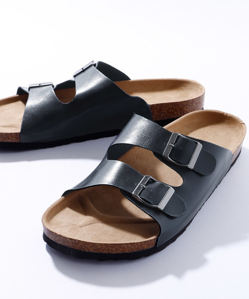 MONO-MART(モノマート)の「コンフォートサンダル withベルトストラップ(サンダル・メンズ・ブラウン/ブラック/ホワイト/ブルー/キャメル/レッド/ベージュ/ネイビー・M/L/XL)」の5枚目の写真