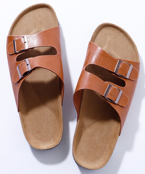 MONO-MART(モノマート)の「コンフォートサンダル withベルトストラップ(サンダル・メンズ・ブラウン/ブラック/ホワイト/ブルー/キャメル/レッド/ベージュ/ネイビー・M/L/XL)」の7枚目の写真