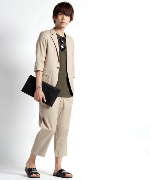 MONO-MART(モノマート)の「コンフォートサンダル withベルトストラップ(サンダル・メンズ・ブラウン/ブラック/ホワイト/ブルー/キャメル/レッド/ベージュ/ネイビー・M/L/XL)」の18枚目の写真