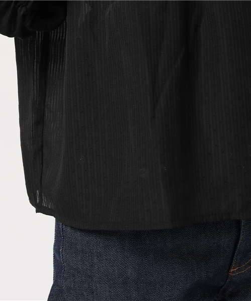 earth music&ecology（アースミュージックアンドエコロジー）の「シャーリングプルオーバー（シャツ/ブラウス・レディース・キャメル/ブラック/アイボリー/ピンク・FREE）」の11枚目の写真