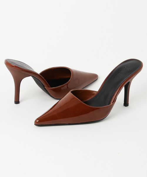 Gyda ジェイダ の Basicエナメルポインテッドミュール その他シューズ Wear