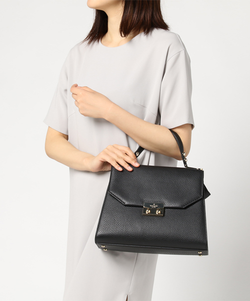 kate spade new york(ケイトスペード ニューヨーク)の「スチュワート ストリート サミラ(ハンドバッグ・レディース・ブラック・ONESIZE)」の7枚目の写真