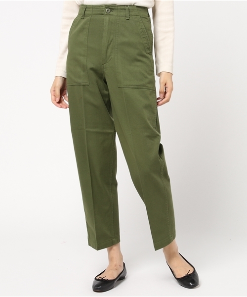 LBC(エルビーシー)の「ベーカーパンツ (その他パンツ・レディース・ダークグリーン/ベージュ/ネイビー・LARGE/MEDIUM)」の13枚目の写真