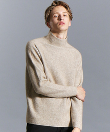 ABAHOUSE | ウールラクーンリブ編みタートルネック(ニット/セーター)