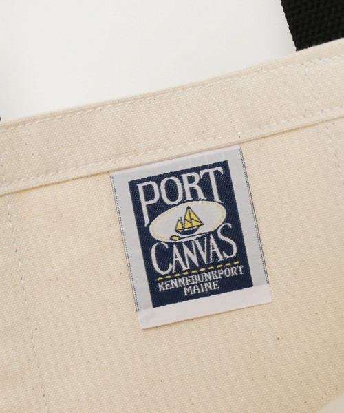 FRAMeWORK(フレームワーク)の「PORT CANVAS 配色トートバッグ◆(トートバッグ・レディース・ブラック/ベージュ/グリーン・フリー)」の12枚目の写真