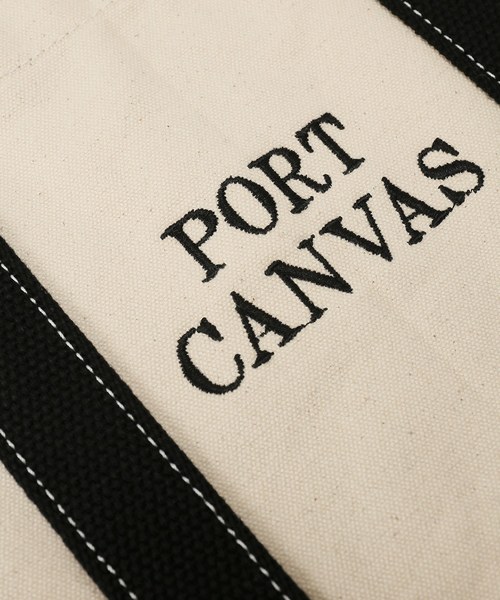 FRAMeWORK(フレームワーク)の「PORT CANVAS 配色トートバッグ◆(トートバッグ・レディース・ブラック/ベージュ/グリーン・フリー)」の13枚目の写真