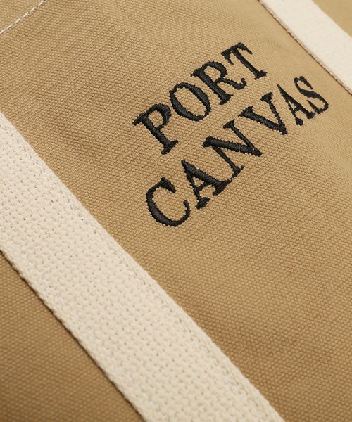 FRAMeWORK(フレームワーク)の「PORT CANVAS 配色トートバッグ◆(トートバッグ・レディース・ブラック/ベージュ/グリーン・フリー)」の15枚目の写真
