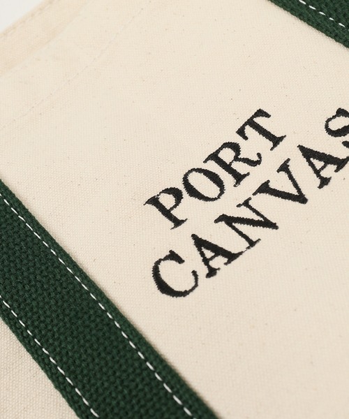 FRAMeWORK(フレームワーク)の「PORT CANVAS 配色トートバッグ◆(トートバッグ・レディース・ブラック/ベージュ/グリーン・フリー)」の17枚目の写真
