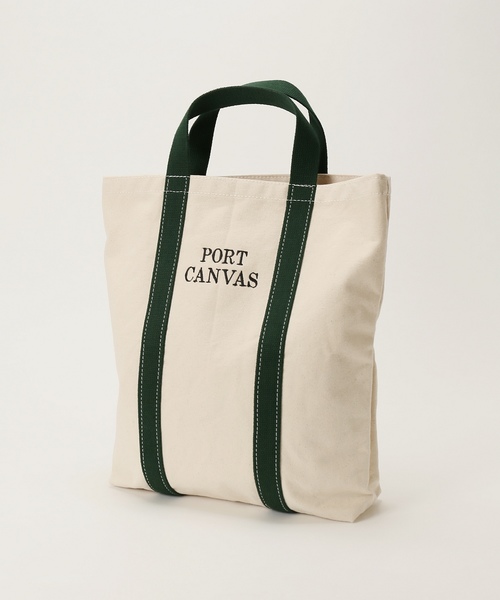FRAMeWORK(フレームワーク)の「PORT CANVAS 配色トートバッグ◆(トートバッグ・レディース・ブラック/ベージュ/グリーン・フリー)」の18枚目の写真