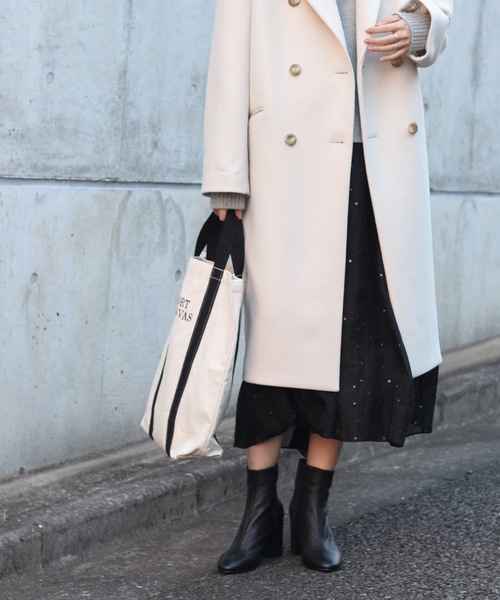 FRAMeWORK(フレームワーク)の「PORT CANVAS 配色トートバッグ◆(トートバッグ・レディース・ブラック/ベージュ/グリーン・フリー)」の20枚目の写真