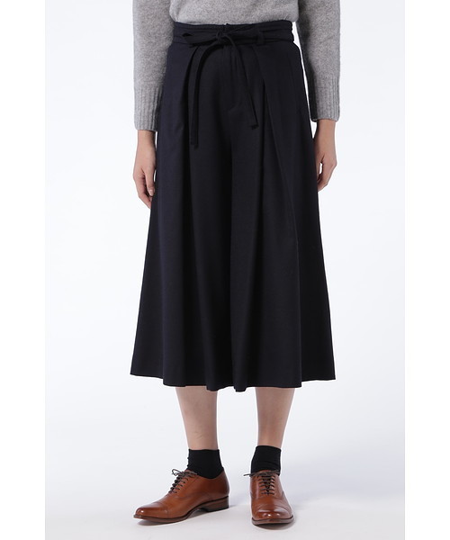 human woman(ヒューマンウーマン)の「タックスカーチョ(スカート・レディース・ネイビー/グレー/ベージュ/グリーン・LARGE/MEDIUM/SMALL)」の4枚目の写真