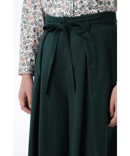 human woman(ヒューマンウーマン)の「タックスカーチョ(スカート・レディース・ネイビー/グレー/ベージュ/グリーン・LARGE/MEDIUM/SMALL)」の8枚目の写真
