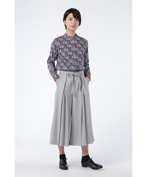 human woman(ヒューマンウーマン)の「タックスカーチョ(スカート・レディース・ネイビー/グレー/ベージュ/グリーン・LARGE/MEDIUM/SMALL)」の16枚目の写真