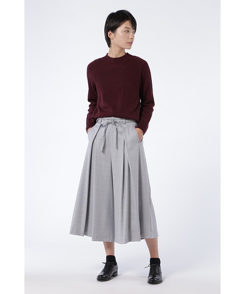 human woman(ヒューマンウーマン)の「タックスカーチョ(スカート・レディース・ネイビー/グレー/ベージュ/グリーン・LARGE/MEDIUM/SMALL)」の17枚目の写真