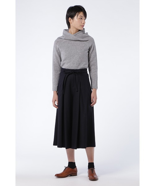 human woman(ヒューマンウーマン)の「タックスカーチョ(スカート・レディース・ネイビー/グレー/ベージュ/グリーン・LARGE/MEDIUM/SMALL)」の19枚目の写真