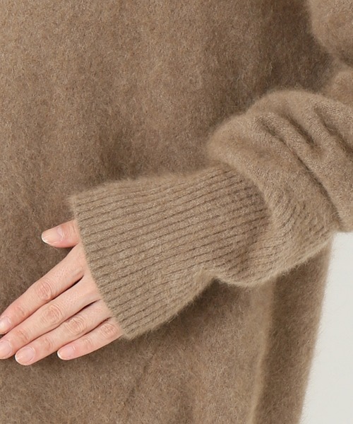 【美品】ドゥーズィエムクラス シャギーVネックプルオーバー ニット ふわふわ Deuxieme Classe（ドゥーズィエムクラス）の「FUWAシャギーV