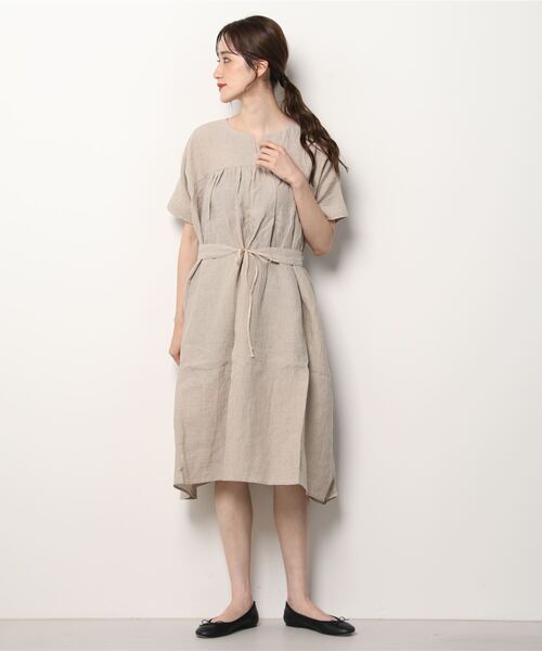 セール ワンピース 17s Bl 01 をセール価格で購入できます Anlio ベルギーリネン ワンピース ワンピース Rikolekt リコレクト のワンピース ベルギーリネン Rikolekt リコレクト のファッション 安い 販売オンライン の