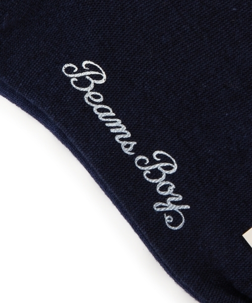 BEAMS BOY（ビームスボーイ）の「BEAMS BOY / 折り返し ストライプソックス（ソックス/靴下・レディース・ナチュラル/ベージュ/ネイビー・ONE SIZE）」の13枚目の写真