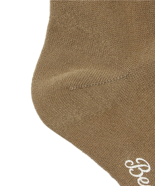 BEAMS BOY（ビームスボーイ）の「BEAMS BOY / 折り返し ストライプソックス（ソックス/靴下・レディース・ナチュラル/ベージュ/ネイビー・ONE SIZE）」の20枚目の写真