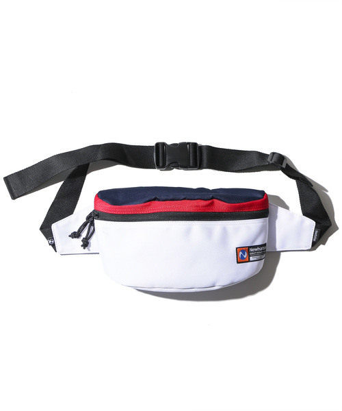 newhattan（ニューハッタン）の「∴WEGO/NEWHATTAN別注ボディバッグ（ボディバッグ/ウエストポーチ・メンズ・ブラック/マルチ/その他1/トリコロール/その他3/その他2・FREE）」の9枚目の写真