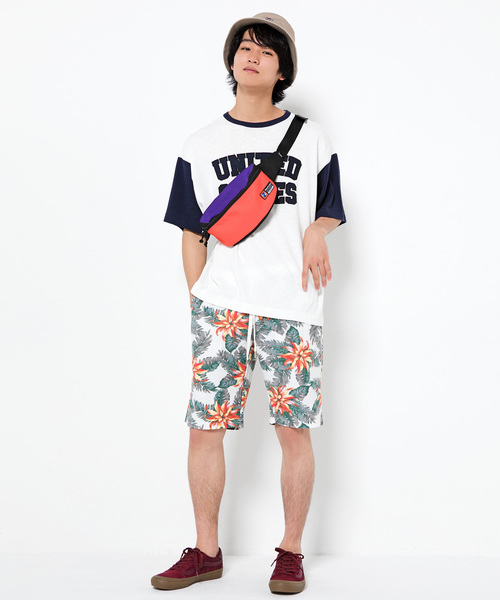 newhattan（ニューハッタン）の「∴WEGO/NEWHATTAN別注ボディバッグ（ボディバッグ/ウエストポーチ・メンズ・ブラック/マルチ/その他1/トリコロール/その他3/その他2・FREE）」の22枚目の写真