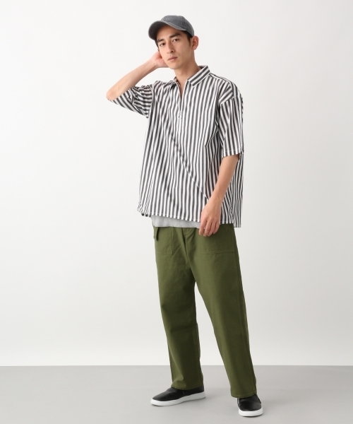 RAGEBLUE(レイジブルー)の「ハーフZIPシャツ/796614(シャツ/ブラウス・メンズ・ブラック/ネイビー/ブルー/その他8・SMALL/MEDIUM/LARGE)」の5枚目の写真