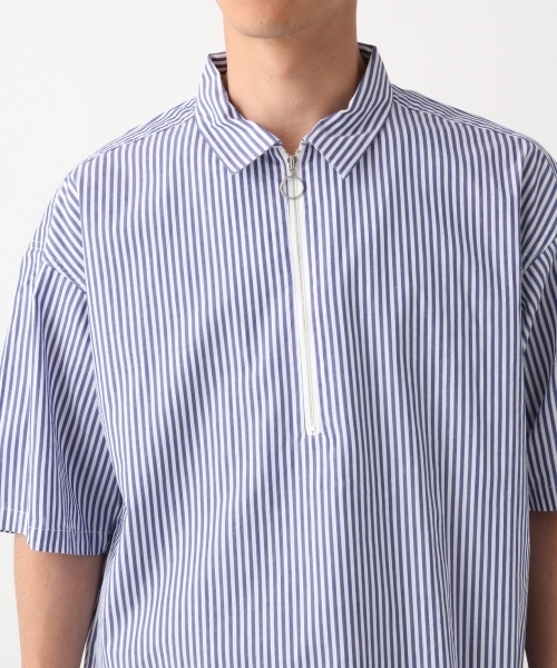 RAGEBLUE(レイジブルー)の「ハーフZIPシャツ/796614(シャツ/ブラウス・メンズ・ブラック/ネイビー/ブルー/その他8・SMALL/MEDIUM/LARGE)」の10枚目の写真