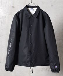 Champion | Champion×SHIPS JET BLUE: 別注 スリーブロゴプリント コーチジャケット◇(ブルゾン)