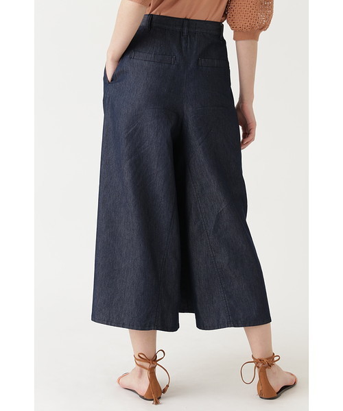 JILL STUART(ジルスチュアート)の「◆ローラデニムフレアパンツ(その他パンツ・レディース・ブルー・2/0/4)」の2枚目の写真